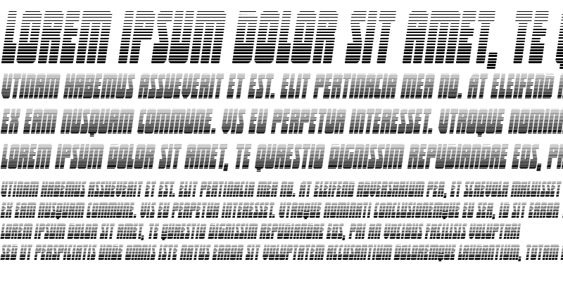 Sample of Elastic Lad Gradient Italic