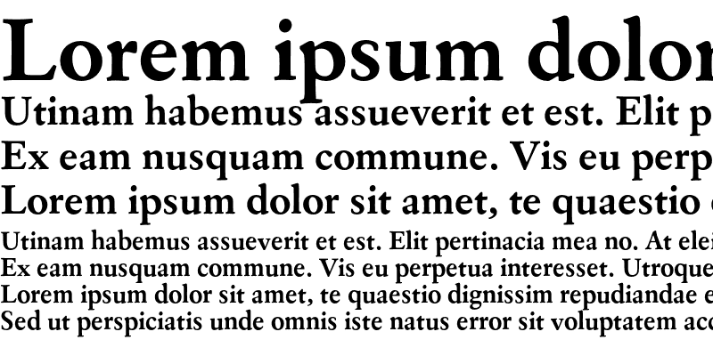 Sample of EldoradoText Bold