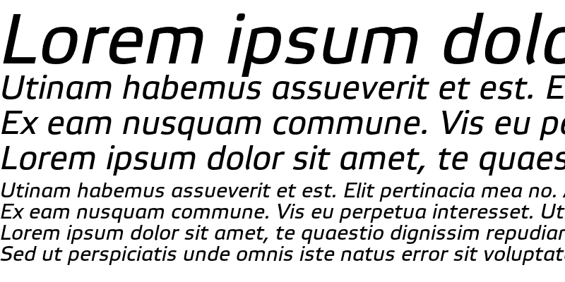 Sample of Elektra Text Pro Italic