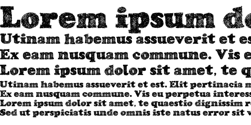 Sample of Elleface Typeface Regular
