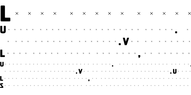 Sample of ElstonBold Regular