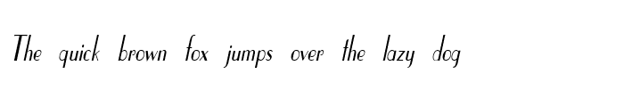 Preview of ElyseeCondensed Italic