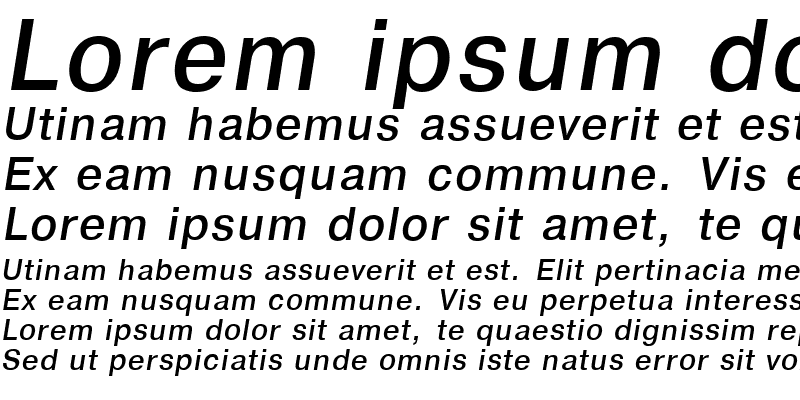 Sample of Encyclopaedia Italic