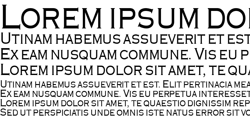 Sample of Engraver-Condensed Normal