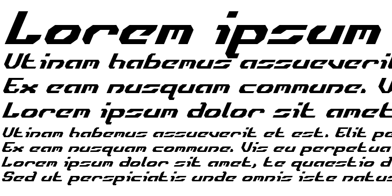 Sample of Ensign Flandry Italic Italic