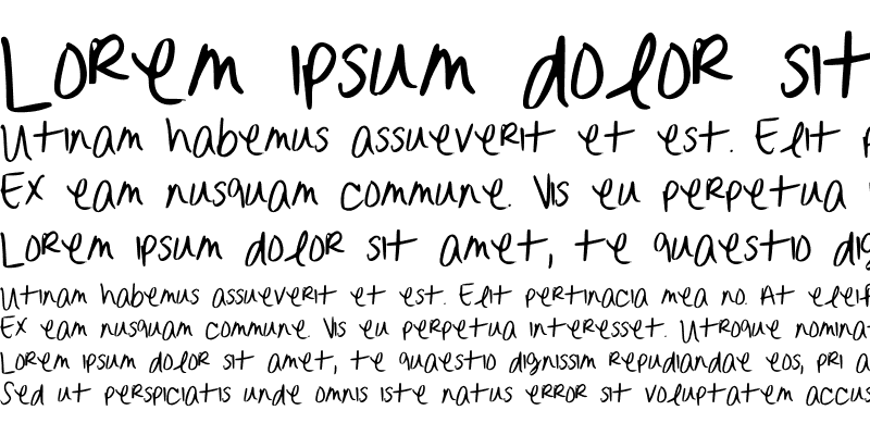 Sample of ErinnHandwriting