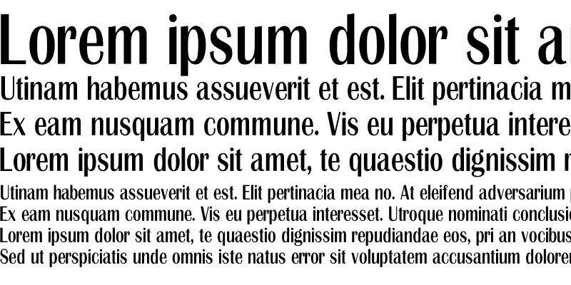 Sample of Esoterik Regular