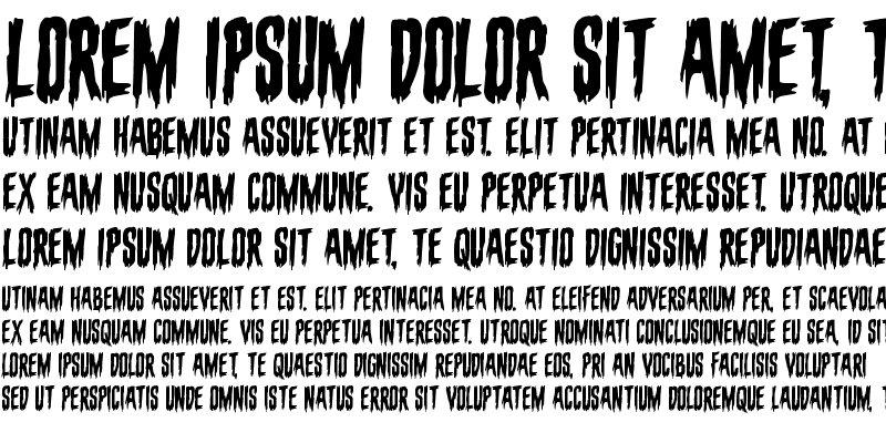 Sample of Eva Fangoria Rotalic Italic