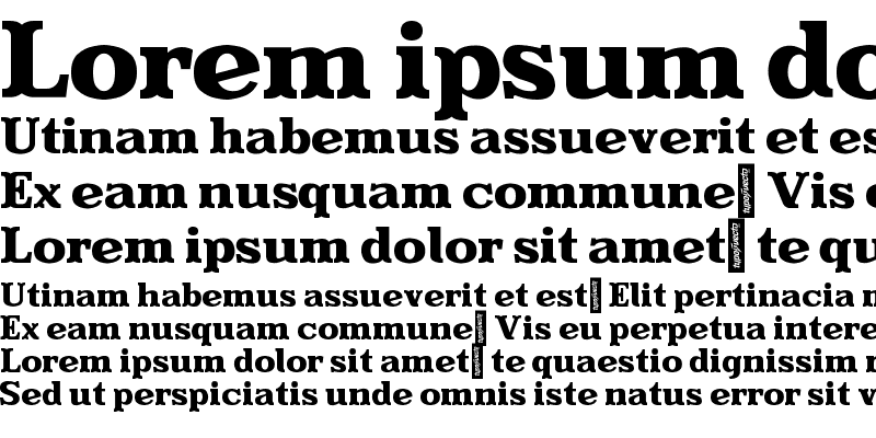 Sample of Evereast Serif Regular