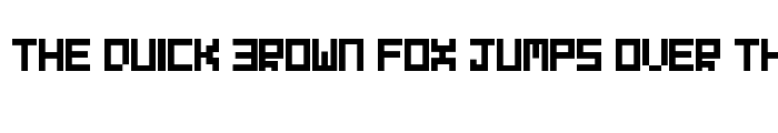 Preview of Evilborn Font Regular