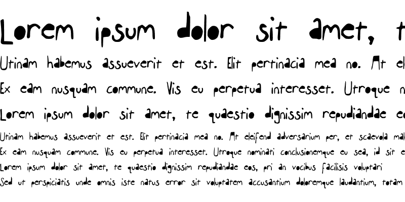 Sample of ExperimentalSeexFont
