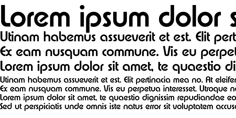 Sample of Expressa-Serial Bold