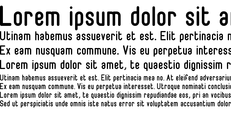 Sample of Fabiolo Semibold