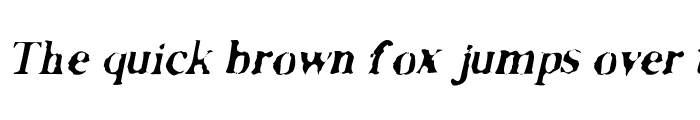 Preview of Facsimiled Medium Italic