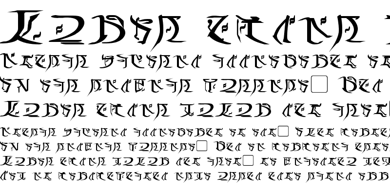 Sample of Falmer Bold