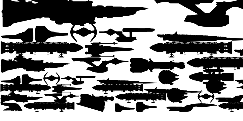 Sample of Famous Spaceships Regular