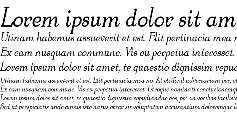 Sample of Fanciful-Condensed Bold