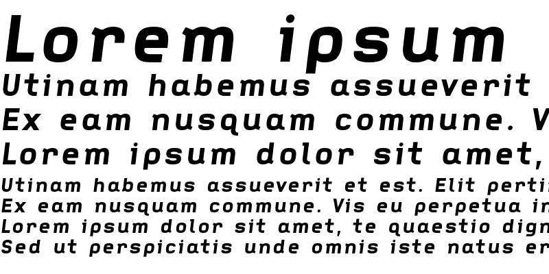 Sample of FauxCRA Bold Italic