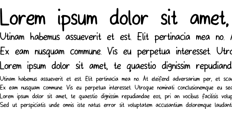 Sample of FayesMousewriting