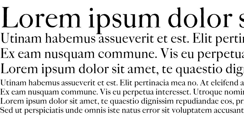 Sample of FCaslon Fortytwo ITC Std