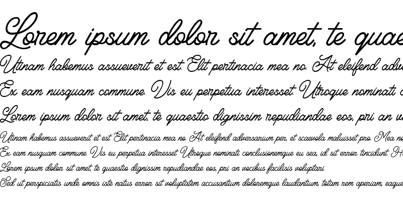 Sample of Felician Demo