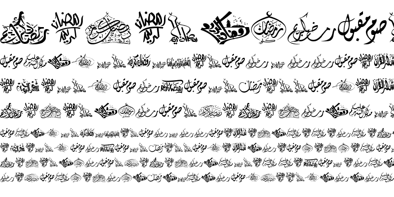 Sample of Felicitation Arabic_Ramadan Regular