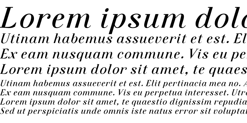 Sample of Felina SerifBold Italic