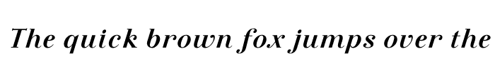 Preview of Felina SerifExtra Bold Italic Regular