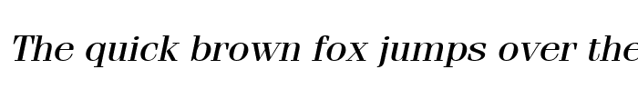 Preview of FelineWide Italic