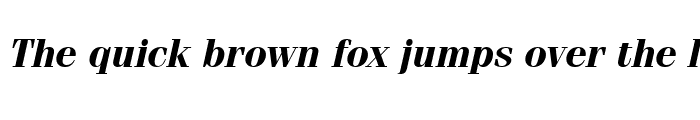 Preview of Fenice BT Bold Italic