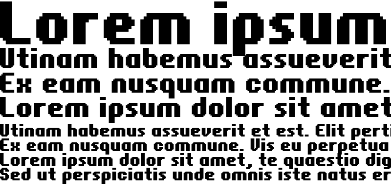 Sample of FFF Corporate Rounded Bold Regular