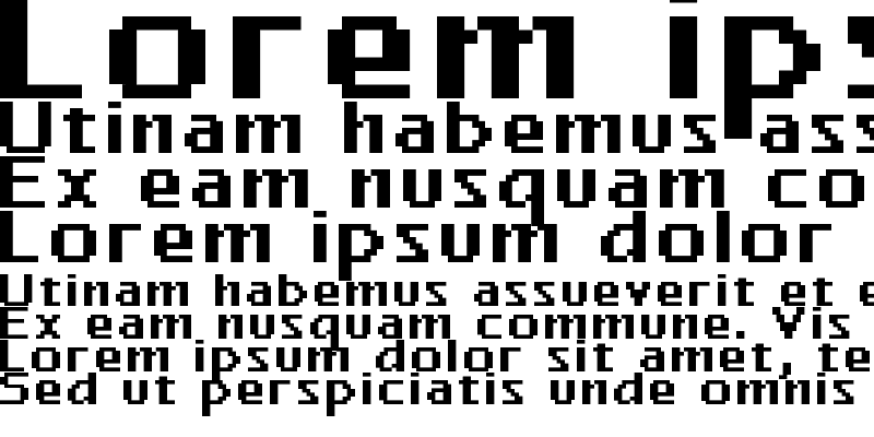 Sample of FFF Magazine Bold Extended