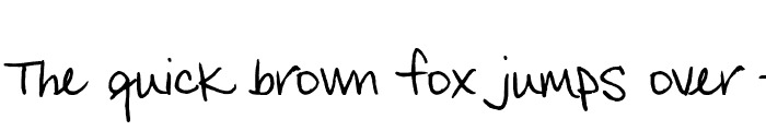 Preview of FG Bonnie's font Regular
