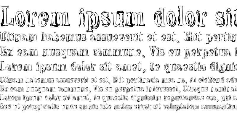 Sample of Fine Disorder Regular