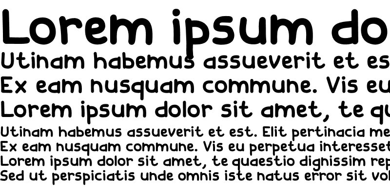 Sample of Fishes Friends Bold