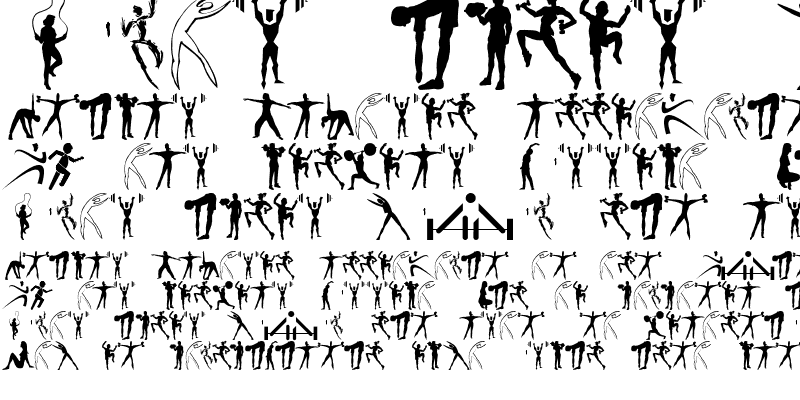 Sample of FitnessSilhouettes