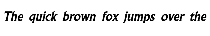 Preview of Flair Bold Italic