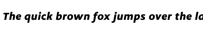 Preview of Flex ExtraBold Italic