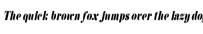 Preview of FloralCondensed Italic