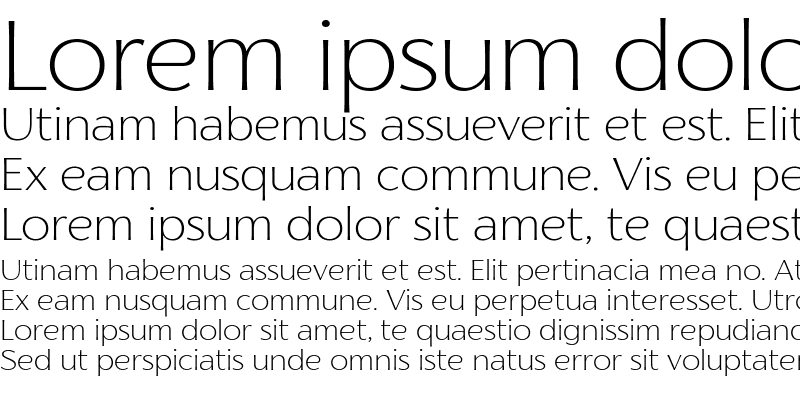 Sample of Florentia ExtraLight