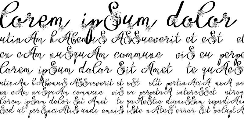 Sample of Floryfic Demo