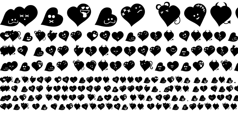 Sample of FluffyHeartsDing