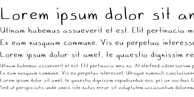 Sample of Flunkie Calligraphr