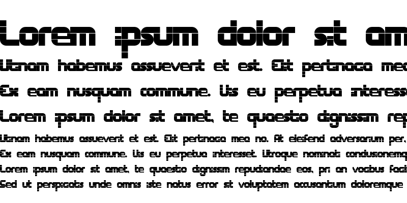 Sample of Font Struct
