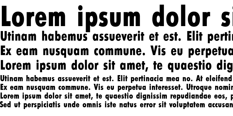 Sample of font194