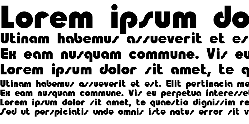 Sample of font235 Regular