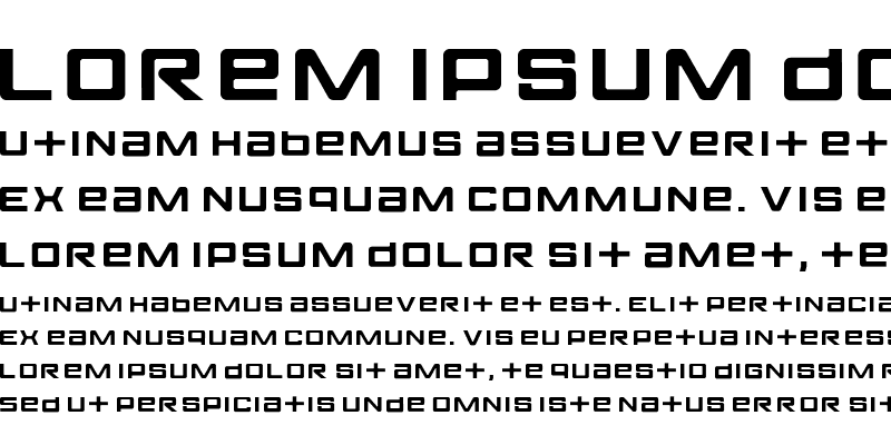 Sample of FontopoSOLID