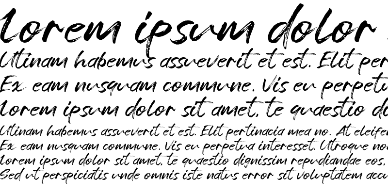 Sample of Fontrue Regular