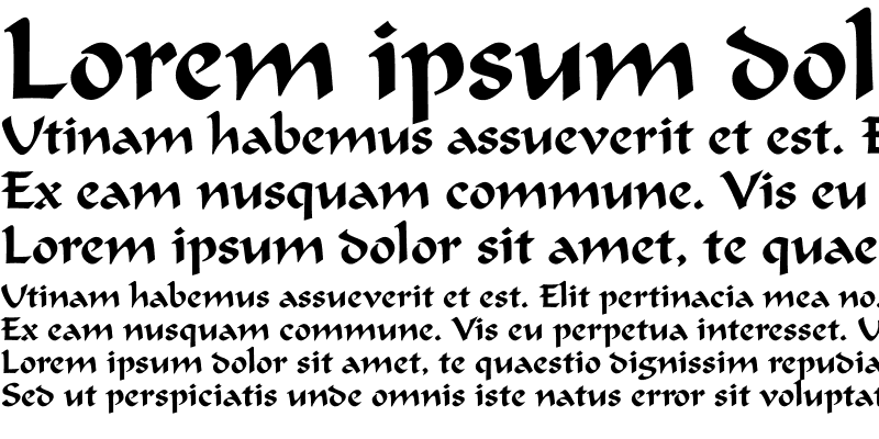 Sample of FormalScript421BT-Regular