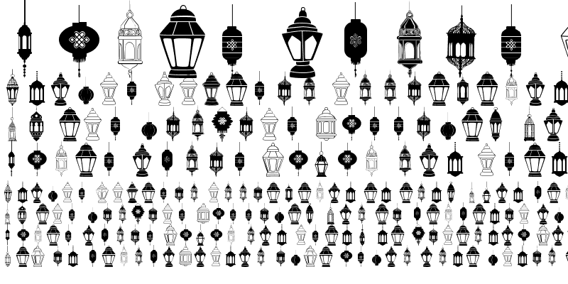 Sample of fotograami - lamp islamic